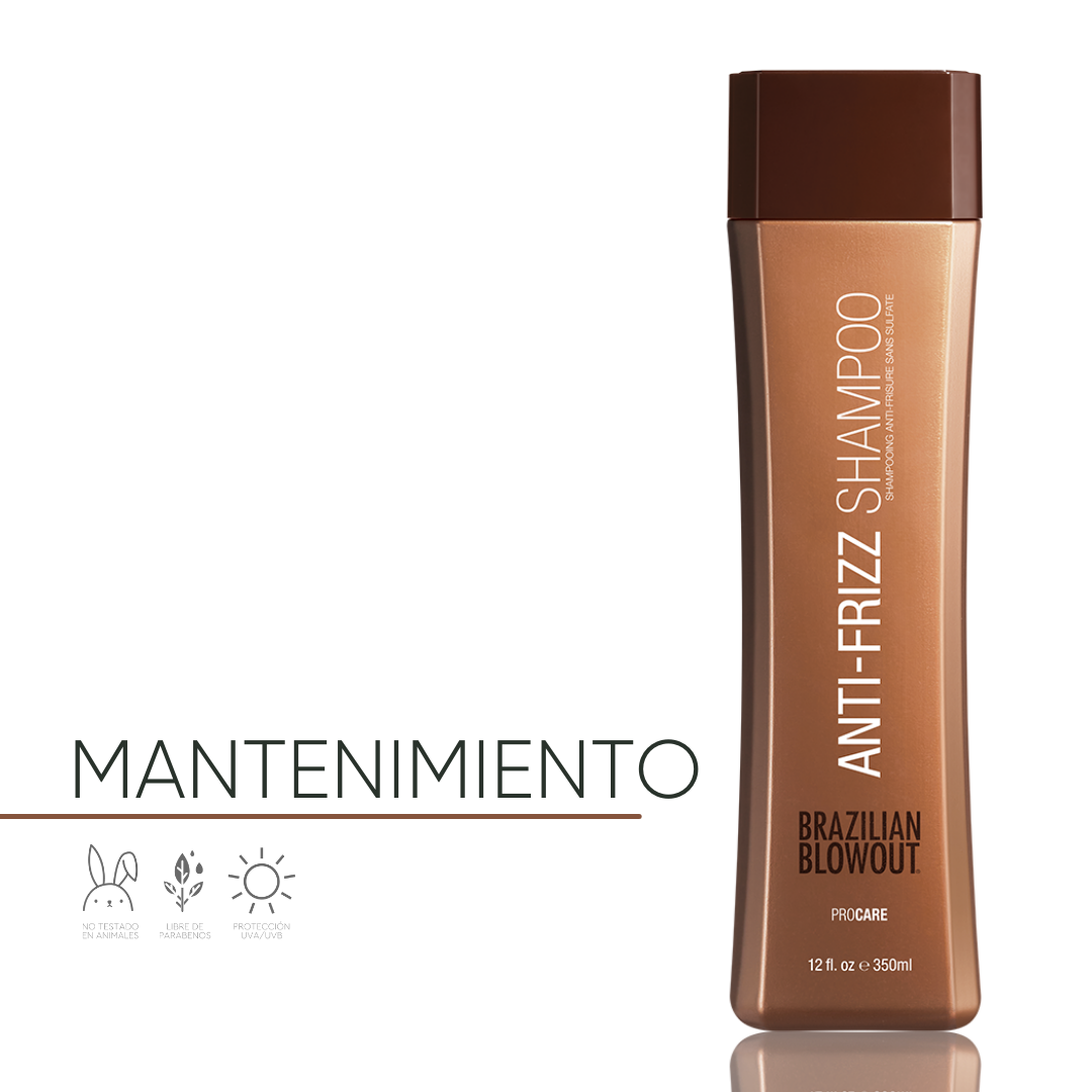 Brazilian Blowout Shampoo Antifrizz de Açai Protector de Color 350 ml