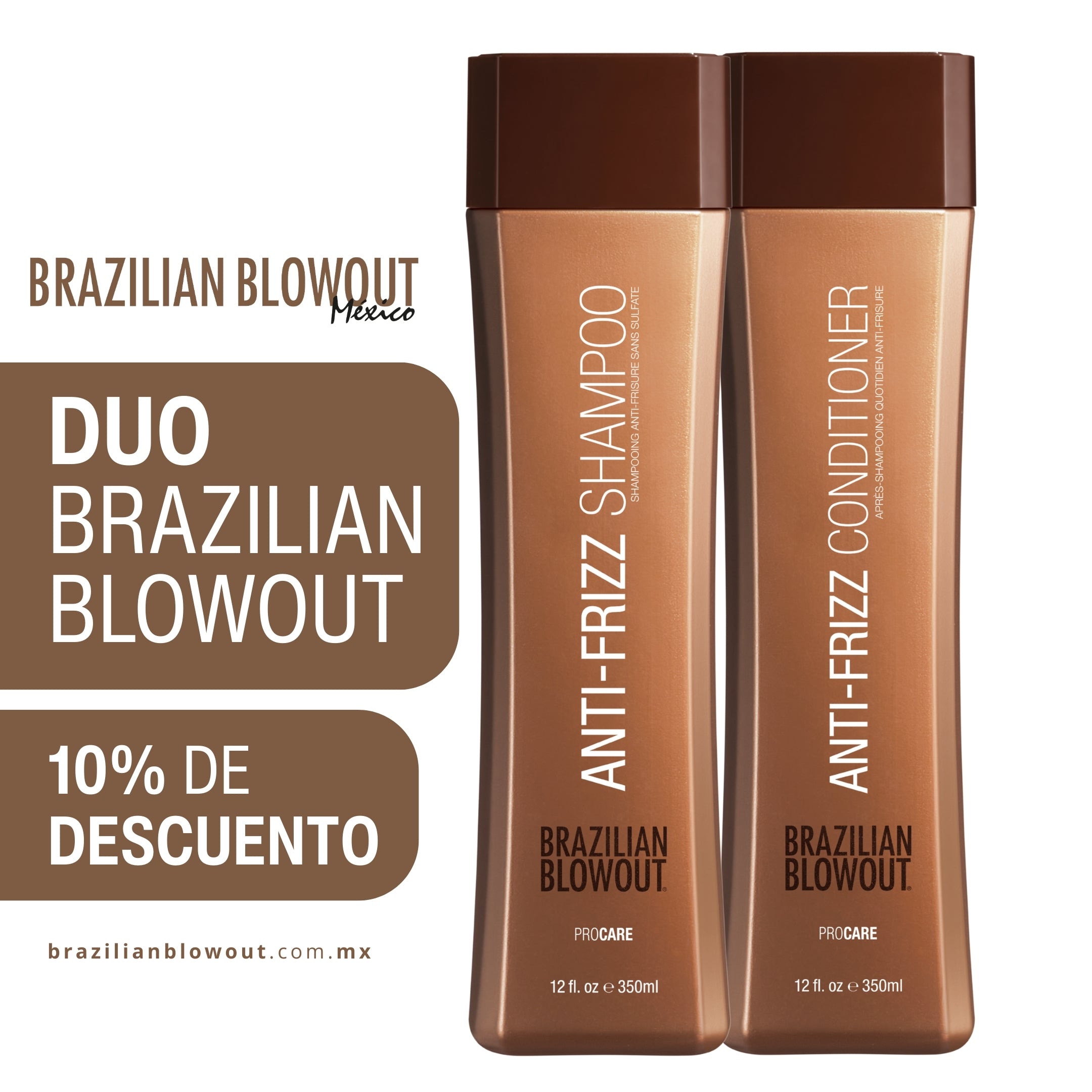 Duo Shampoo y Acondicionador Antifrizz