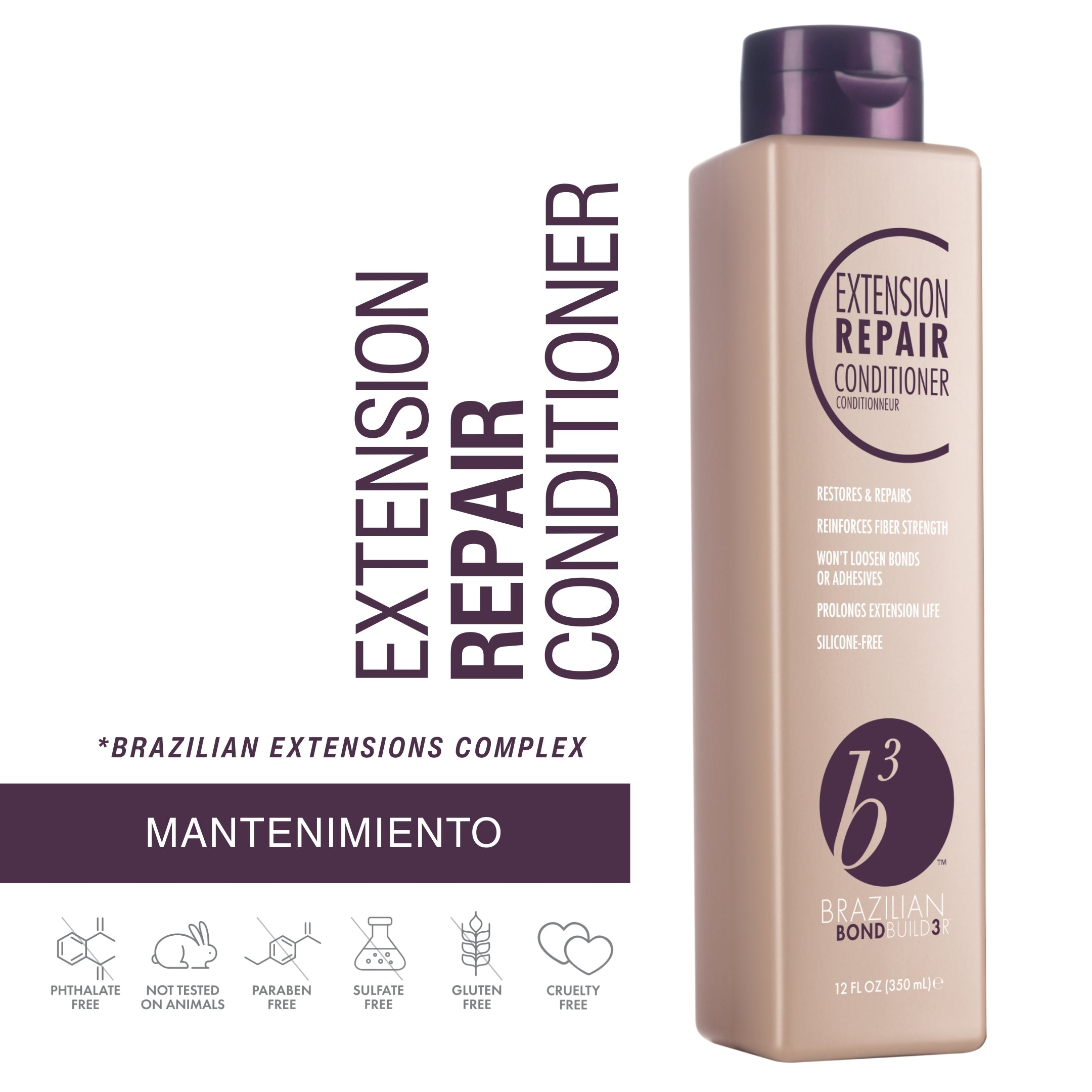 Acondicionador Reparador B3 Extensiones 350 ml