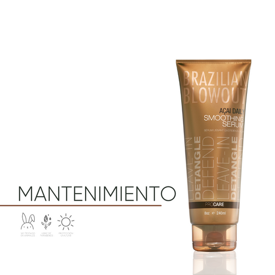 Balsamo Termico y Alaciante 240 ml Thermal Straightening Balm 240 ml Brazilian Blowout Mexico