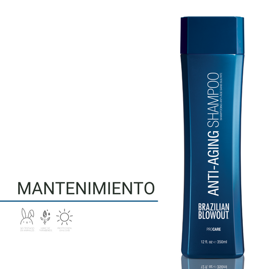 Brazilian Blowout Shampoo Rewind Anti - Edad 350 ml