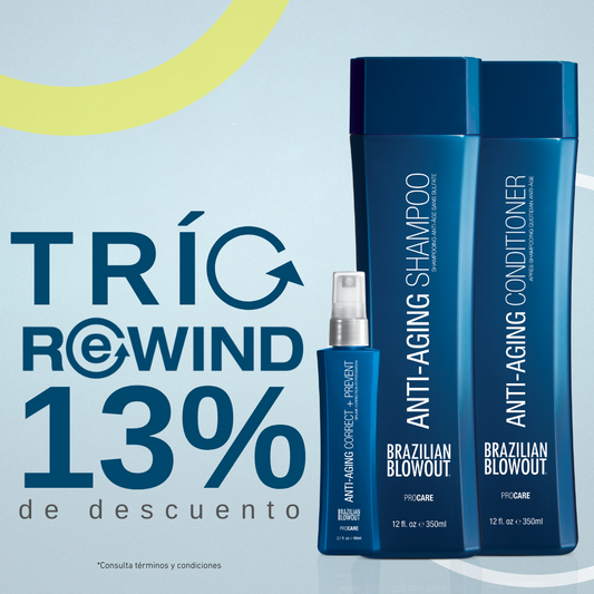 Brazilian Blowout Trío Rewind